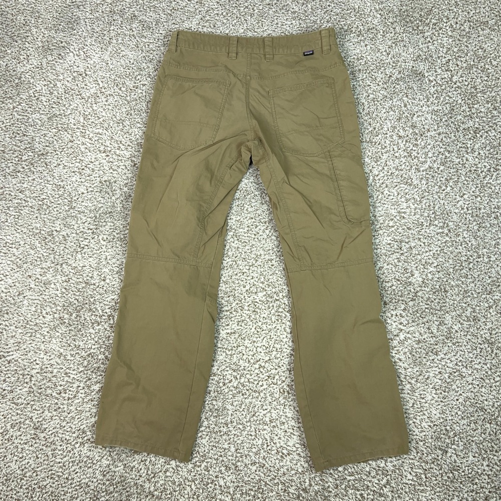 Patagonia Pants Mens 32x30 Beige Organic Tenpenny Canvas Hiking Workwear Gorp - Picture 13 of 13